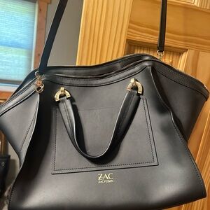ZAC Zac Posen Elegant Black Tote